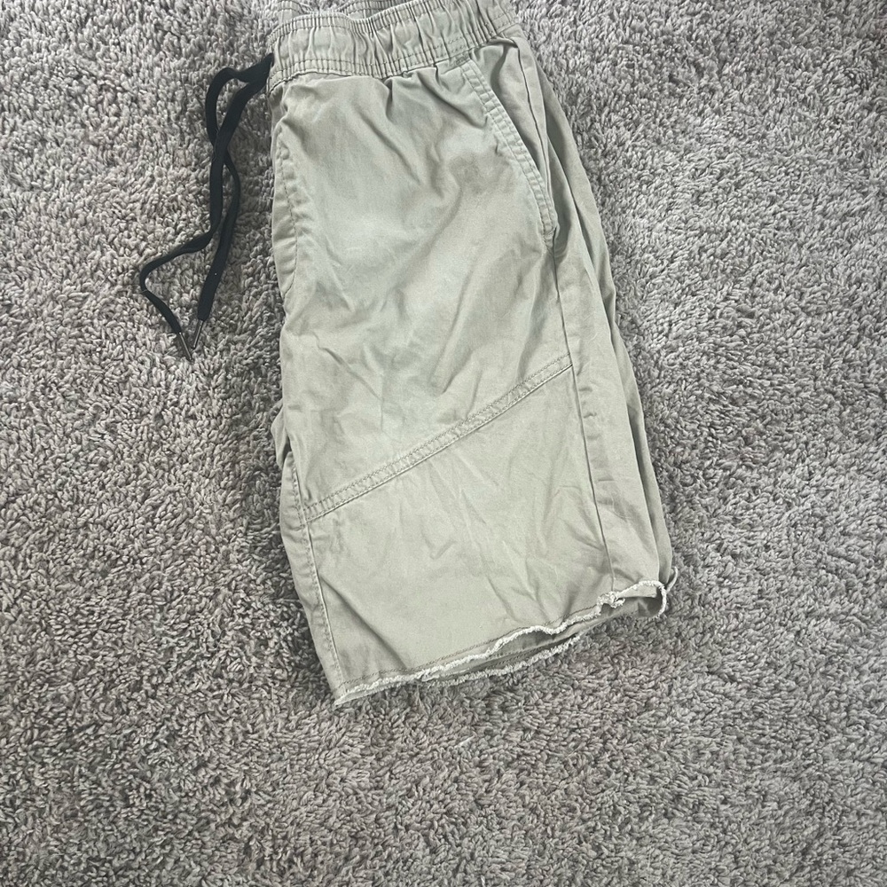 Tan Cargo Shorts